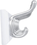 BIRDROCK HOME Oval Hook Coat and Hat Rack | 6 Hooks | Wall Mount | White Finish - Image 7