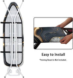 Black Gold Marble Ironing Board Cover Standard Size Iron Board Cover - Image 5