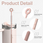 YOTIME Silicone Straw Cleaner Brush - Image 3