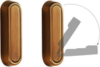 2PCS Folding Coat Hooks, Heavy Duty Wall Hooks Made of Zinc Alloy, Foldable by XSGTZMJ