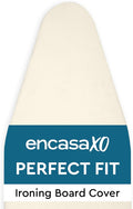 Encasa XO Ironing Board Cover and Pad 49"x18" - 4mm Felt Wide Iron Board Cover by EncasaXO