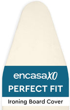 Encasa XO Ironing Board Cover and Pad 49"x18" - 4mm Felt Wide Iron Board Cover by EncasaXO