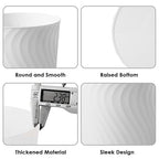 YGJT Small Trash Can, 6 Pack 1.8 Gallons Bathroom Trash Can, Slim Waste Basket - Image 5