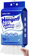 matern'ella Hanging Dry Wipes 166 Counts Face Towel Washcloth Facial Cleansing by maternella