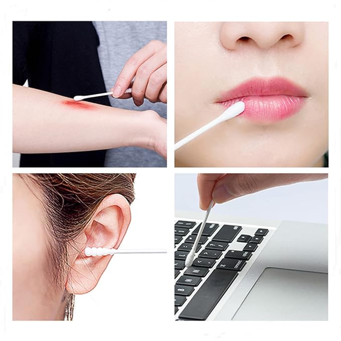 Cotton Swabs, One Pointed Tip - Image 3