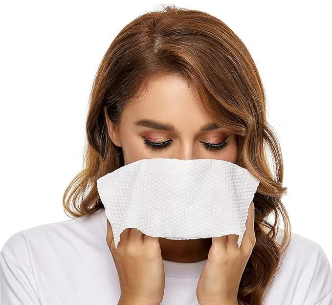 MSOEUESO Soft Dry Wipes Cotton Facial Tissues, Cotton face Towel - Image 5