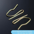 1.2 Inches Curtain Hooks, Sopito 58pcs Metal Drapery Hooks and Pins - Image 5
