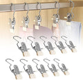 Space-Saving Stainless Steel Boot Hangers, Travel Hooks by Soputry