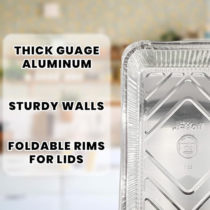 PARTY BARGAINS 4 lb Aluminum Pans - Image 3