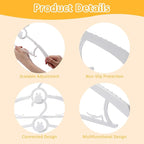 30 Pack Baby Hangers, Non-Slip Kids Hanger, Space Saving Plastic Hanger - Image 3