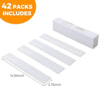 ALBAD Plastic Drawer Dividers Adjustable Drawer Organizer Dividers Separator - Image 2