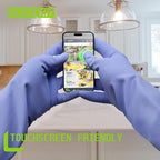 Rubber Kitchen Cleaning Gloves, Reusable Dishwashing Gloves, - Image 2