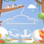 GoodtoU Baby Clothes Hangers 60 Pack, Baby Plastic Hangers - Image 4