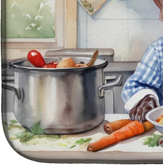 Caroline's Treasures DAC6254DDM German Shorthaired Pointer The Chef Dish Drying - Image 4