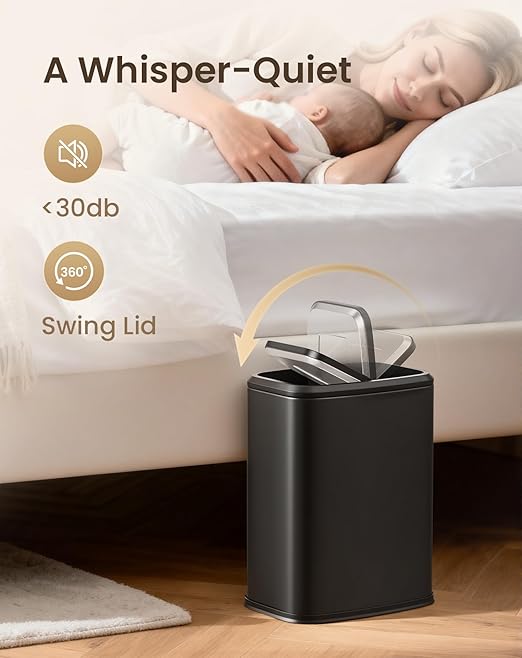 Cesun Small Bathroom Trash Can - Image 3