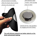 2PCS Bathtub Stopper Hair Catcher Kit, Bathtub Drain Strainer, Tub Stopper Plug - Image 4