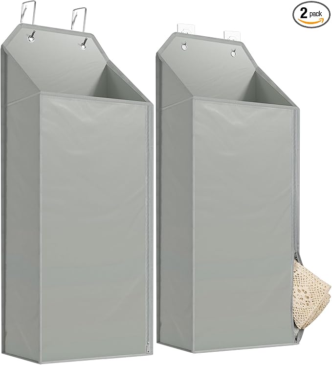 MaxGear Hanging Laundry Hamper, Over the Door Hamper by MaxGear