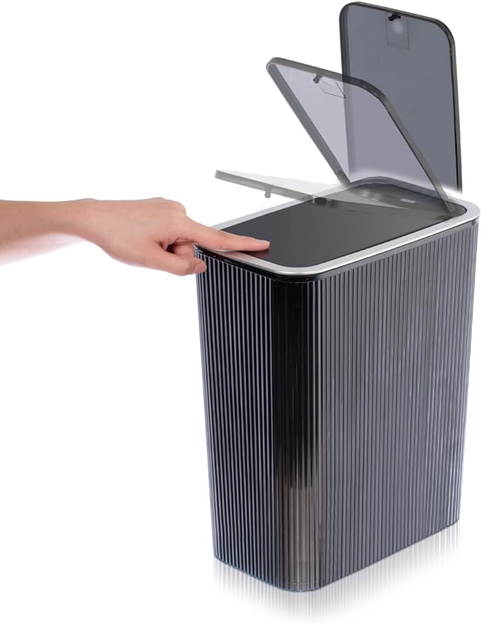 Glad Bathroom Trash Can, 2.6 Gallon - Image 3