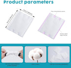 Square Cotton Pads for face, Cotton Squares for Face, Lips & Eyes, 100% Pure - Image 5