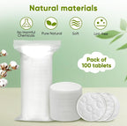 Boxed 300-Count Embossed Cotton Rounds – 3 Unique Patterns, Dual-Sided - Image 5