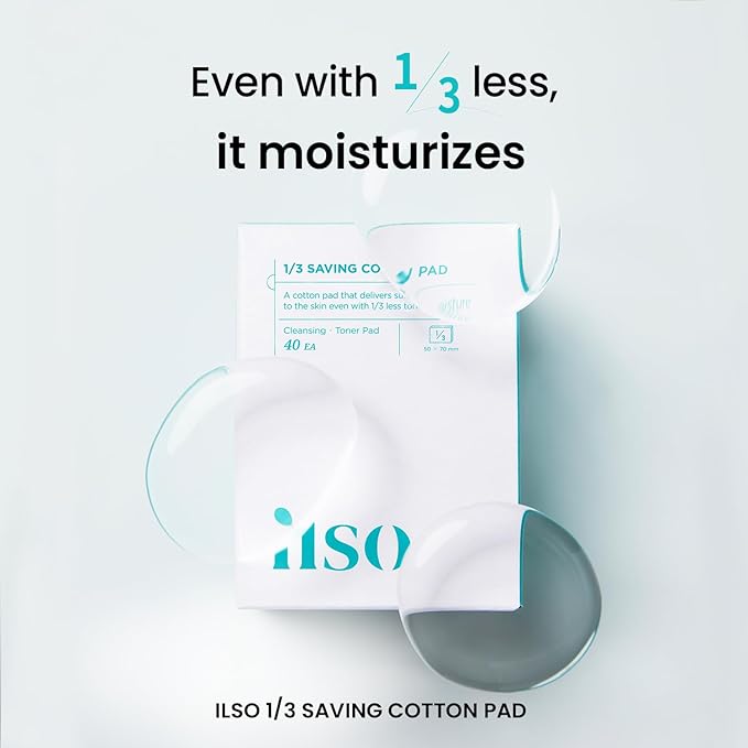ILSO 1/3 Saving Cotton Pad, Thin Layer Perfect - Image 2