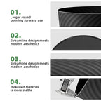 Small Trash Can 1.8 Gallons, Bathroom Trash Can & Garbage Can - Image 2