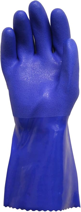 12530-06 PVC Coated Heavy Duty Rubber Gloves - Image 2