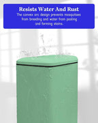 12 Gallon Slim Kitchen Trash Can, Stainless Steel Trash Can - Image 9
