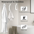 6 Pack Coat Hooks Wall Mount - Image 4