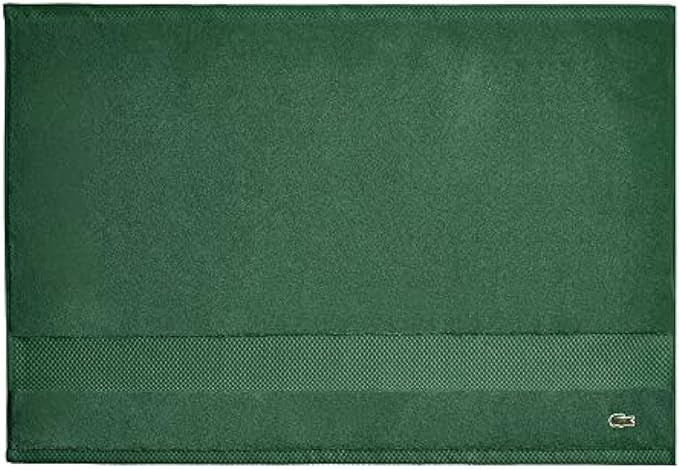 Lacoste Heritage 100% Supima Cotton Tub Mat, Croc Green, Premium Super Soft - Image 4