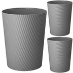 UUJOLY Small Trash Can Wastebasket Garbage Can Container Bins by UUJOLY