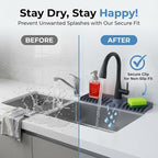 Premium Kitchen Sink Splash Guard – 18" x 5.7" Silicone Faucet Mat - Image 3
