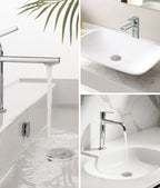 Bathroom Sink Stopper with Hair Catcher – Universal Pop-Up Drain Strainer - Image 7