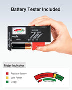 Luxtude Battery Organizer Storage Case - Image 4