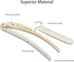 Padded Clothes Hangers for Sweaters – Women Padded Coat Hangers- Foam Hanger - Image 6
