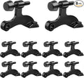 OBTANIM 8 Pack Hinge Pin Door Stopper Heavy Duty Metal Adjustable Door Stops by OBTANIM
