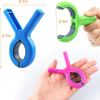 16 Pcs Beach Towel Clips for Beach Chairs, Towel Holder for Beach Chair Pool - Image 3