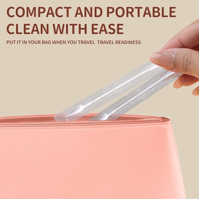 Individually Wrapped Cotton Swabs, Travel Cotton Swabs, Cotton Stick, Pointed - Image 6