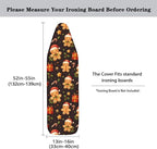 Christmas Gingerbread Man Ironing Board Cover Scorch Resistant Padding Elastic - Image 4