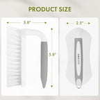 Amazer Scrub Brush for Cleaning Comfort Grip Shower Scrubber Flexible Stiff - Image 2