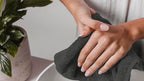 Avalon Towels Cotton Washcloths 24-Pack – 12 x 12 Inch Grey Super Soft & - Image 3