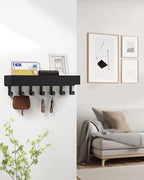 Key Holder Wall Mount Adhesive Magnetic - Image 2