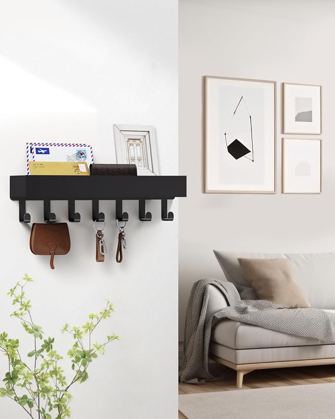 Key Holder Wall Mount Adhesive Magnetic - Image 2