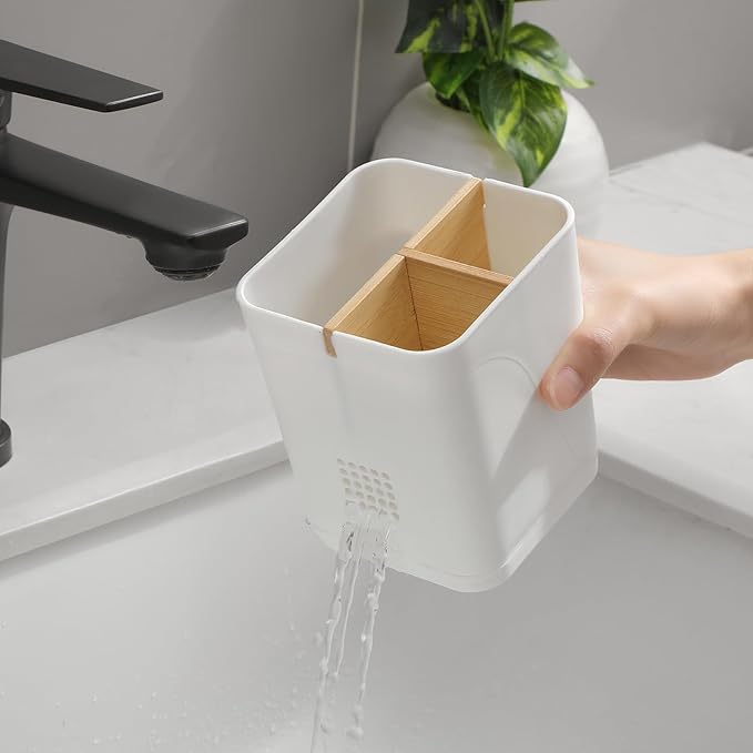 Electric Toothbrush Holder 3 Slots Tooth Brushing Holder - Image 5