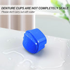 2 Pack Denture Bath Case Cup - Image 5