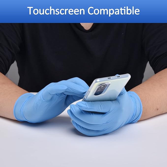 Schneider Nitrile Exam Gloves, 4 mil, Powder-Free, Latex-Free, - Image 3