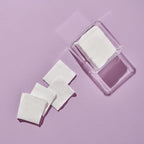 Diane Multi-Layer Cotton Facial Square Pads, 100% Pure Cotton, Hypoallergenic - Image 4