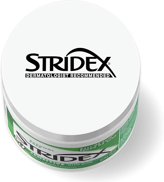 Stridex Sensitive with Aloe, Alcohol Free, 55 Soft Touch Pads - Image 10