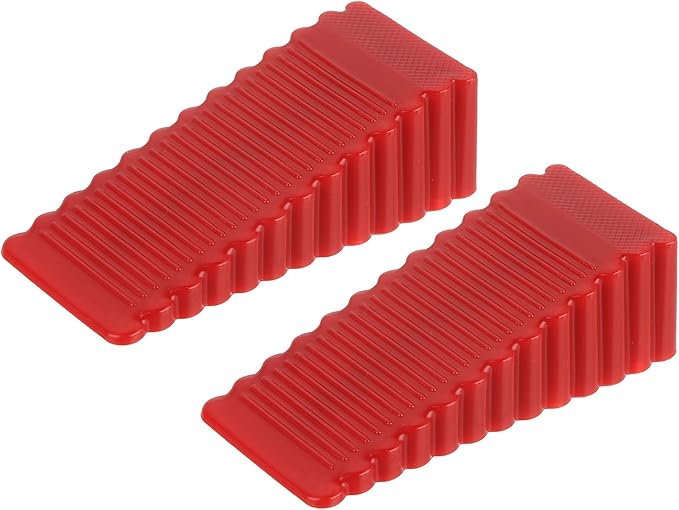 uxcell 2 Pcs Door Stoppers for Bottom of Door, 28mm/1.10 Inch Door Stops by uxcell