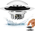 Bathtub Drain Stopper, Pop Up Tub Drain Hair Catcher, Bath Tub Drain Plug and by BAOLSLS